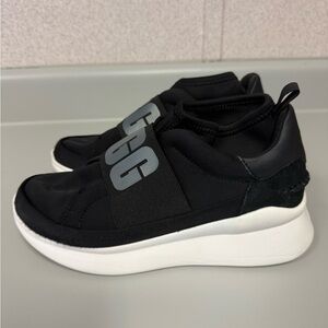 UGG Womens Size 5.5 Neutra Black Neoprene Slip-On Sneakers‎